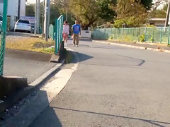 Crazy homemade Outdoor xxx scene
