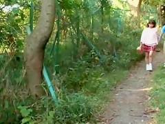 Crazy homemade Outdoor xxx scene