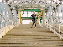 Fabulous homemade Latex, Fetish xxx clip