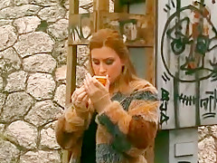 Horny homemade Outdoor, Smoking sex video