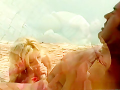 Amazing pornstar Amber Lynn in crazy blonde, facial porn movie