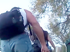 Hottest pornstars Brandy Aniston, Britney Amber and Daisy Layne in incredible masturbation, outdoor adult clip