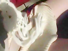 Crazy homemade POV, Outdoor adult scene