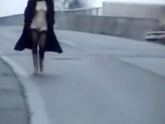 Crazy amateur Public, Stockings adult clip
