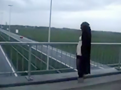 Crazy amateur Public, Stockings adult clip