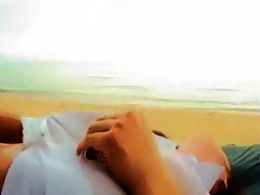 Amazing amateur Masturbation, Outdoor porn clip