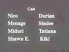 Incredible pornstars Menage Trois and Nico Treasures in horny outdoor, threesomes adult video