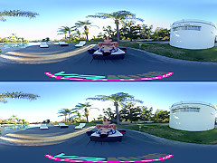 Alice Lighthouse & Alex D in Alice Lighthouse Seduced by the Pool - VRHush