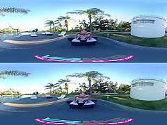 Alice Lighthouse & Alex D in Alice Lighthouse Seduced by the Pool - VRHush