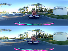 Alice Lighthouse & Alex D in Alice Lighthouse Seduced by the Pool - VRHush