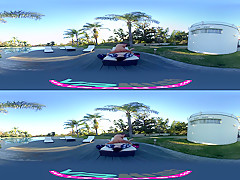 Alice Lighthouse & Alex D in Alice Lighthouse Seduced by the Pool - VRHush