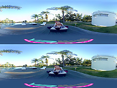 Alice Lighthouse & Alex D in Alice Lighthouse Seduced by the Pool - VRHush