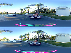 Alice Lighthouse & Alex D in Alice Lighthouse Seduced by the Pool - VRHush