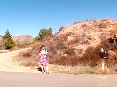 Best pornstar Lizz Tayler in crazy outdoor, brunette porn video