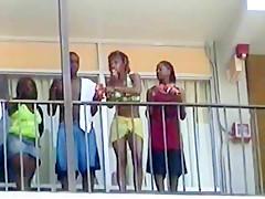 Real ebony lesbians kissing at myrtle beach