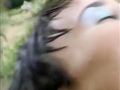 Crazy Brunette, Interracial sex scene