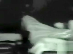 British lovers playing around in the dark