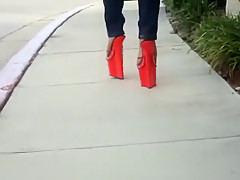 Horny homemade High Heels, Foot Fetish porn scene