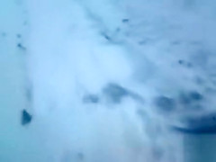 German chick jerks her new friend off at the beach