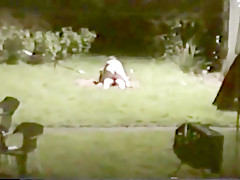 Mate fucking wife outside