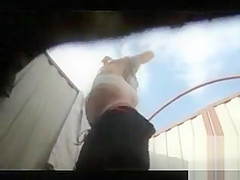 Secret camera compilation with bikini girls changing