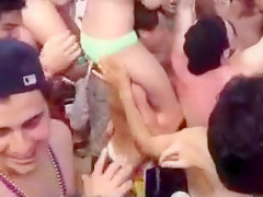 Bunch of horny guys grabbing the ravishing girls