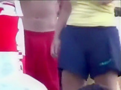 Blowjob competition on the stage