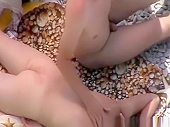 Man fingers her nudist wife cunt