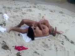 69 and hard fuck in the beach