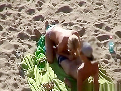 Big cock fuck in the beach
