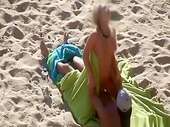 Big cock fuck in the beach