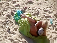 Big cock fuck in the beach