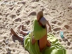 Big cock fuck in the beach