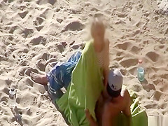 Big cock fuck in the beach