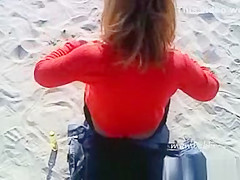 Beach buttcrack