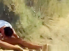 Public sex at beach