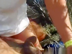 Public sex at beach