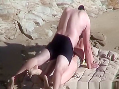 Rafian_Tattooed woman fucked on beach