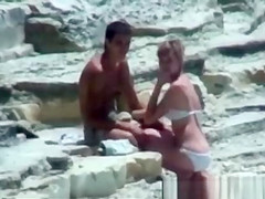 Busted Trying Fuck on the Rocks