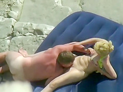 Blonde nude pussy eaten and blowjob