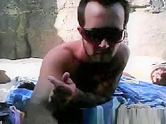 busted at the beach