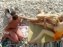 Go for three some on beach