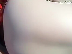 Fucked from behind on beach