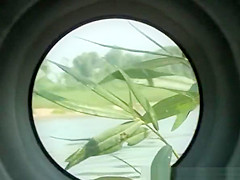 Couple fucking by the river shore