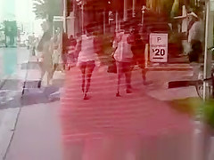 Amazing thong on the street