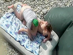 69 and hard fuck in beach