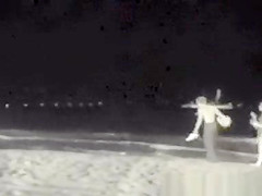 Beach fucking in the night