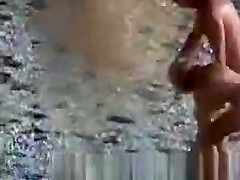 Older Couple beach sex