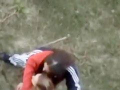 Naked girl loves showing off tattoos