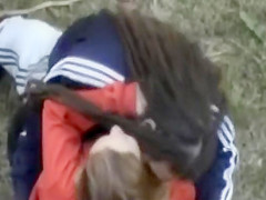 Naked girl loves showing off tattoos